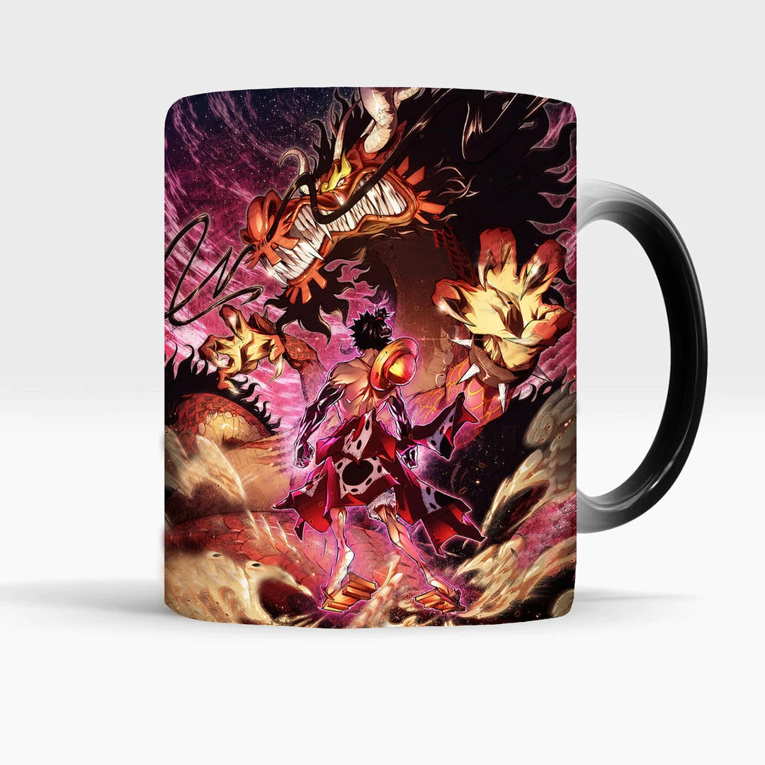 Mily Lifestyle One Piece Luffy Forms Heat Reveal Mug 3 Mily Lifestyle One Piece Luffy Forms Heat Reveal Mug