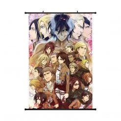 Mily Home Décor Attack On Titan Collage 23 X 36 Inch Wall Scroll Poster