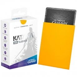 GTS KATANA SLEEVES: STANDARD SIZE RED -100CT TCG Supplies