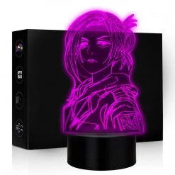 Mily Attack On Titan Annie Leonhart Acrylic LED Lamp