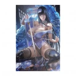 Mily Naruto: Shippuden Hinata Hyuga "11 X 17" Aluminum Art Print