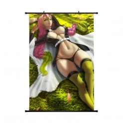 Mily Demon Slayer Mitsuri Kanroji Laying 23 X 36 Inch Wall Scroll Poster