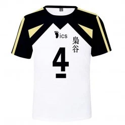 Mily Haikyu!! Fukurōdani Academy #4 Kōtarō Bokuto Jersey