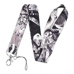 Mily Junji Ito Collage Lanyard