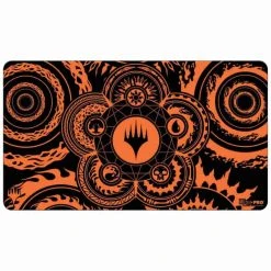 GTS Ultra Pro Magic The Gathering Mana 7 Color Wheel Playmat TCG Supplies