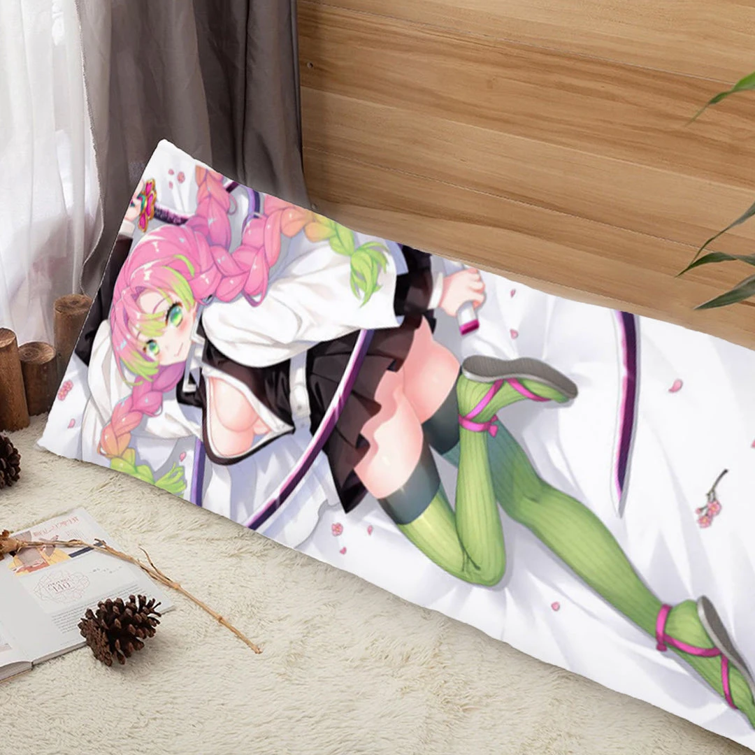 Mily Demon Slayer Mitsuri Kanroji Kawaii Body Pillow Cover Lifestyle 6 Mily Demon Slayer Mitsuri Kanroji Kawaii Body Pillow Cover Lifestyle