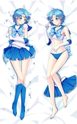 Mily Sailor Moon Sailor Mercury Body Pillow Cover 3 Mily Sailor Moon Sailor Mercury Body Pillow Cover