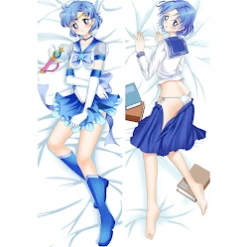 Mily Sailor Moon Mercury And Mizuno Body Pillow Cover