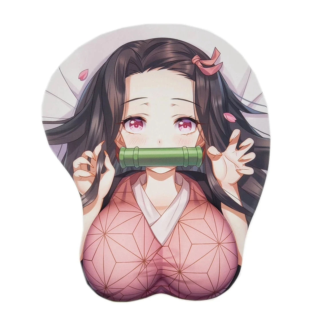 Mily Demon Slayer Nezuko Oppai Mouse Pad 3 Mily Demon Slayer Nezuko Oppai Mouse Pad