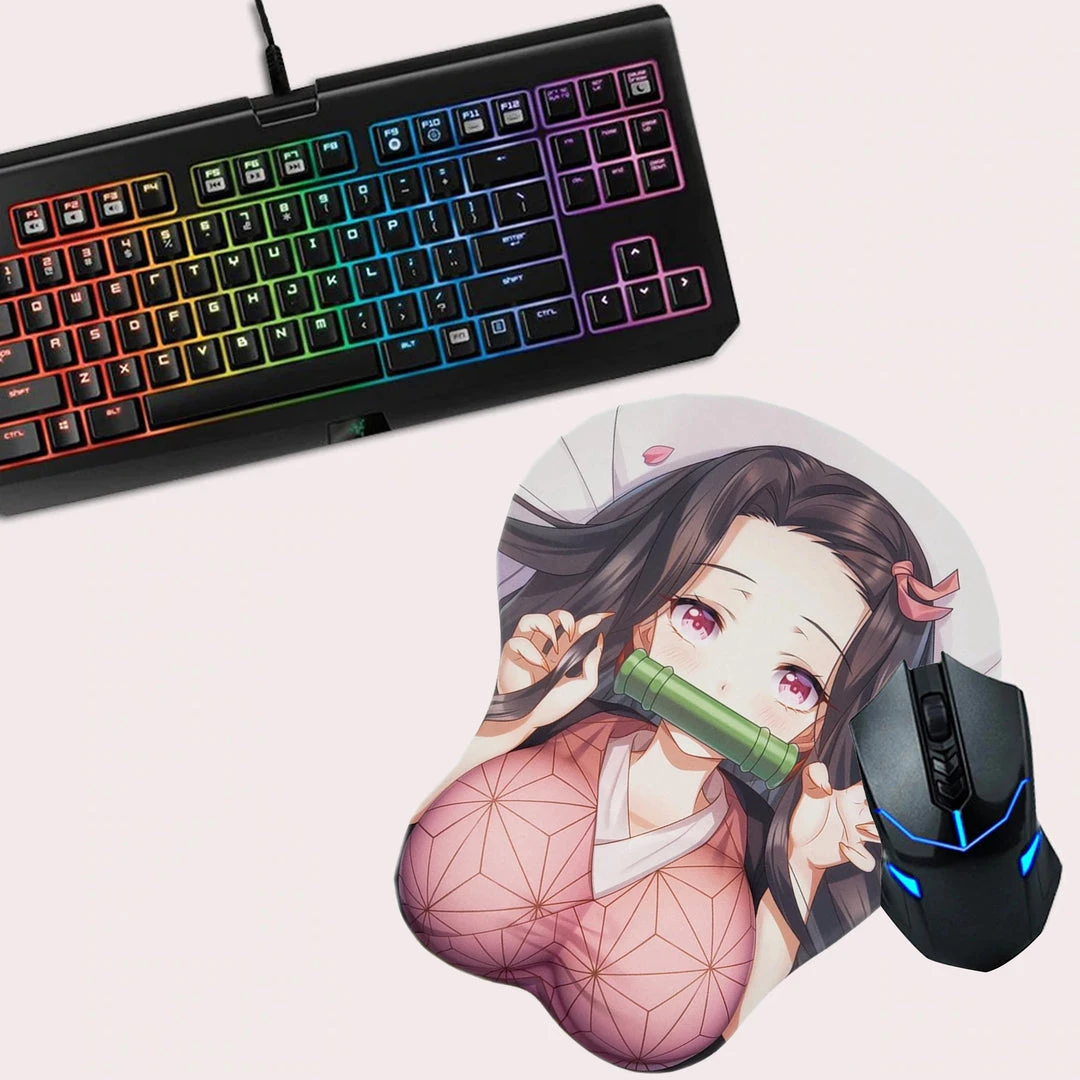 Mily Demon Slayer Nezuko Oppai Mouse Pad 4 Mily Demon Slayer Nezuko Oppai Mouse Pad