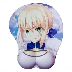 Mily TCG Supplies Fate/stay Night Saber Oppai Mouse Pad