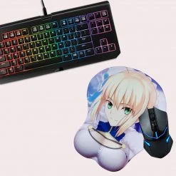 Mily TCG Supplies Fate/stay Night Saber Oppai Mouse Pad
