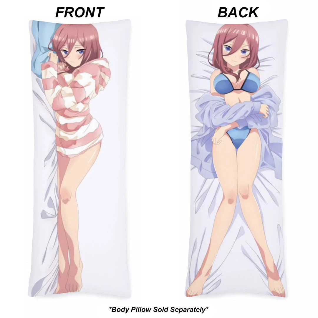 Mily The Quintessential Quintuplets Miku Nakano Body Pillow Cover (Ver. 2) Lifestyle 5 Mily The Quintessential Quintuplets Miku Nakano Body Pillow Cover (Ver. 2) Lifestyle