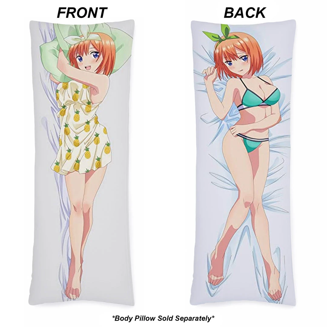 Mily The Quintessential Quintuplets Yotsuba Nakano Bikini Body Pillow Cover 5 Mily The Quintessential Quintuplets Yotsuba Nakano Bikini Body Pillow Cover