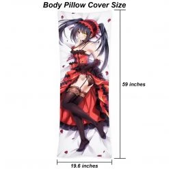 Mily Lifestyle Date A Live Kurumi Tokisaki Body Pillow Cover 7 Mily Lifestyle Date A Live Kurumi Tokisaki Body Pillow Cover