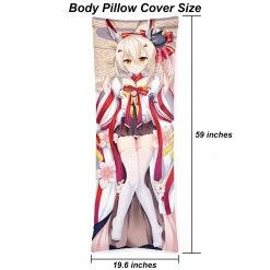 Mily Azur Lane Ayanami Ribbon Body Pillow Cover