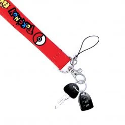 Mily Pokémon Pikachu Red Lanyard Accessories