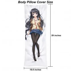 Mily Lifestyle Rascal Does Not Dream Of Bunny Girl Senpai Mai Sakurajima Body Pillow Cover 7 Mily Lifestyle Rascal Does Not Dream Of Bunny Girl Senpai Mai Sakurajima Body Pillow Cover