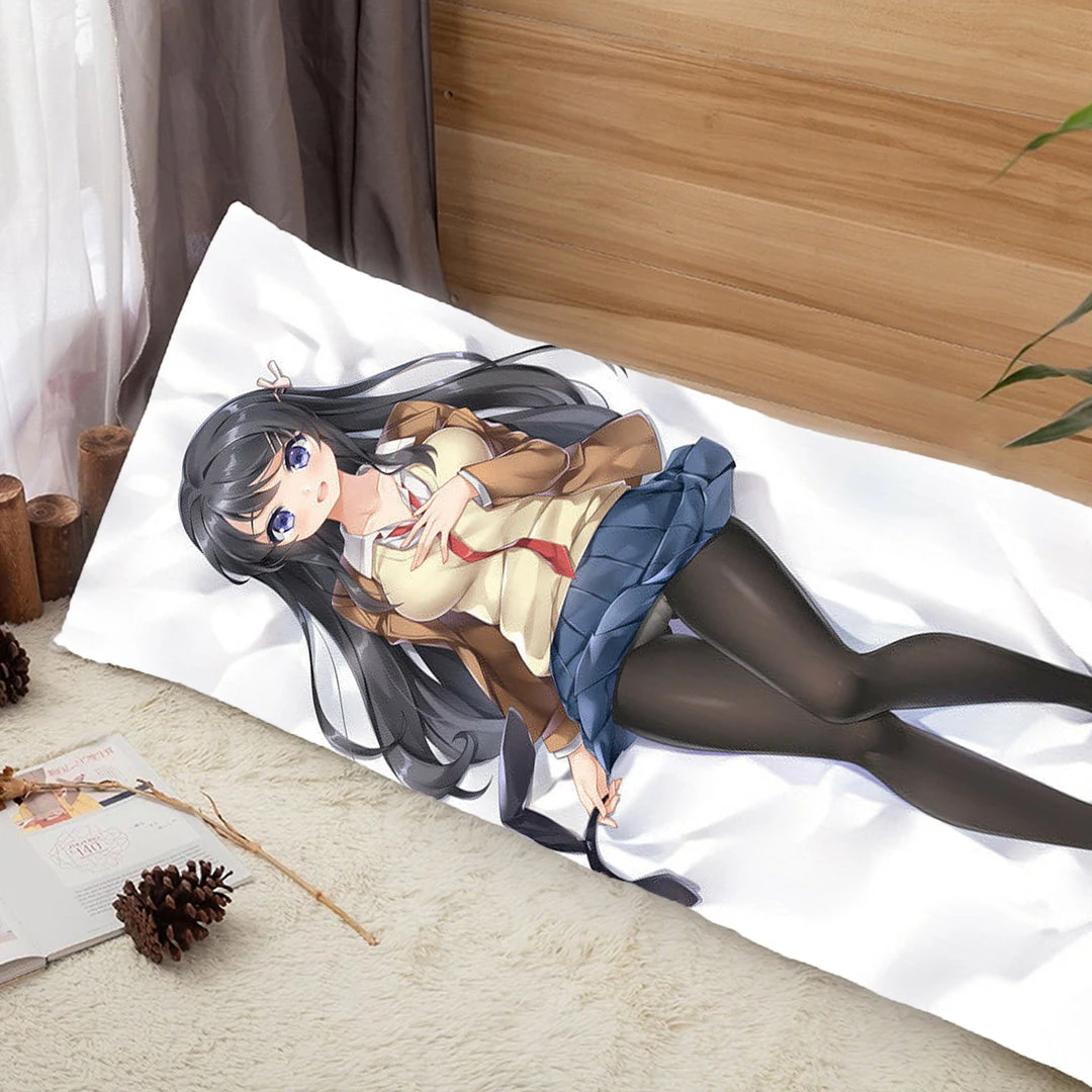 Mily Lifestyle Rascal Does Not Dream Of Bunny Girl Senpai Mai Sakurajima Body Pillow Cover 6 Mily Lifestyle Rascal Does Not Dream Of Bunny Girl Senpai Mai Sakurajima Body Pillow Cover
