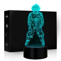 Mily Dragon Ball Super Saiyan Goku Frieza Saga Acrylic LED Lamp