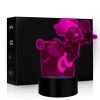 Mily Disney Minnie Mouse W/ Flowers Acrylic LED Lamp Figures 2 Mily Disney Minnie Mouse W/ Flowers Acrylic LED Lamp Figures