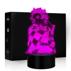 Mily Figures Demon Slayer Tanjiro Sword Acrylic LED Lamp