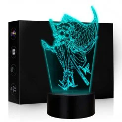 Mily Demon Slayer Shinobu Descending Acrylic LED Lamp