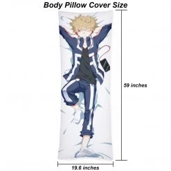 Mily My Hero Academia Bakugo UA Training Body Pillow Cover Lifestyle