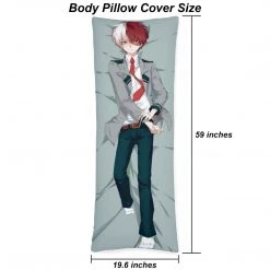 Mily My Hero Academia Shoto Todoroki Body Pillow Cover