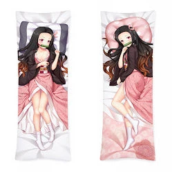 Mily Demon Slayer Nezuko Head Rest Body Pillow Cover Lifestyle 3 Mily Demon Slayer Nezuko Head Rest Body Pillow Cover Lifestyle