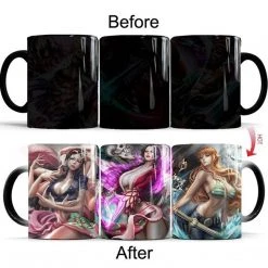 Mily One Piece Ladies Heat Reveal Mug Lifestyle