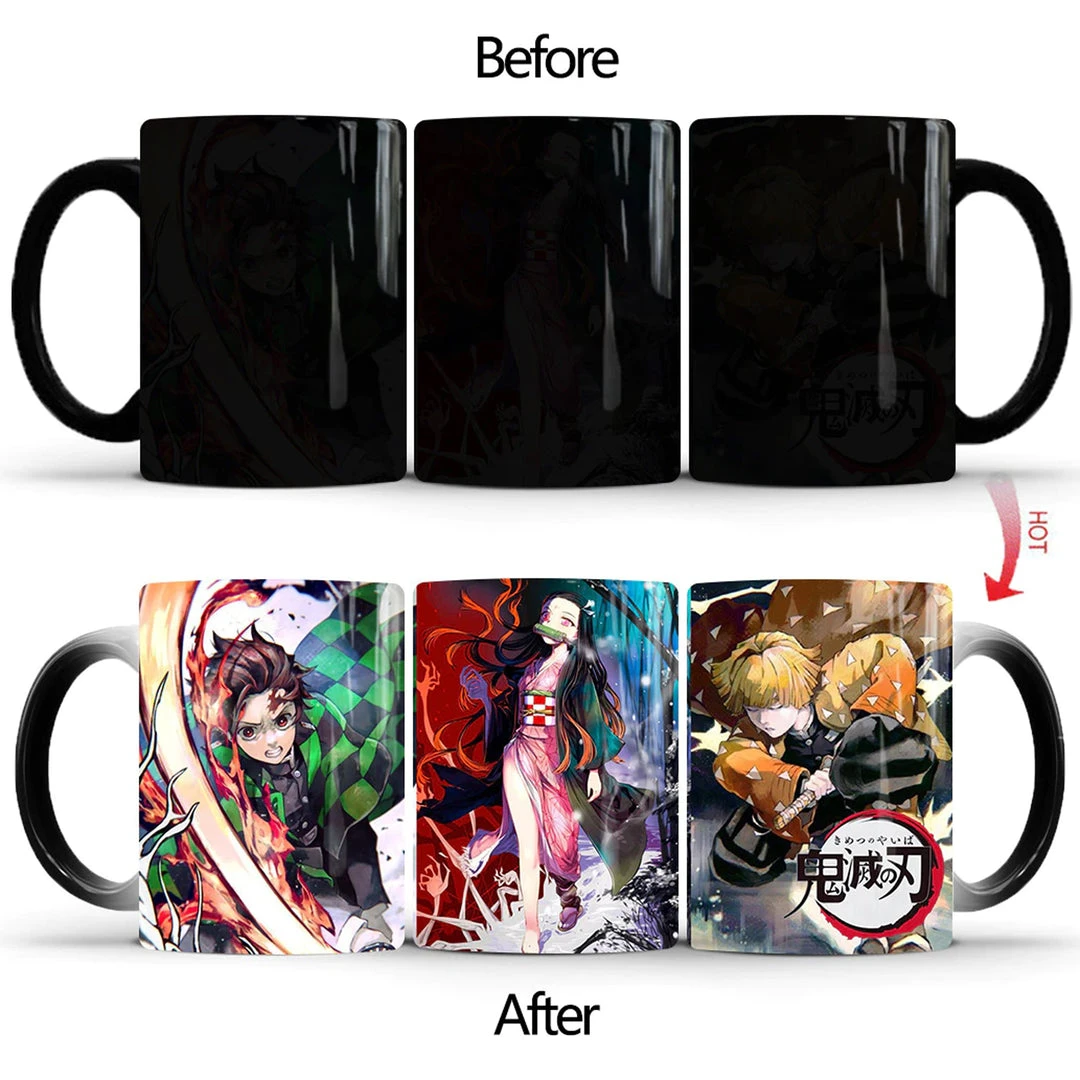 Mily Lifestyle Demon Slayer Tanjiro Nezuko Zenitsu Heat Reveal Mug 4 Mily Lifestyle Demon Slayer Tanjiro Nezuko Zenitsu Heat Reveal Mug