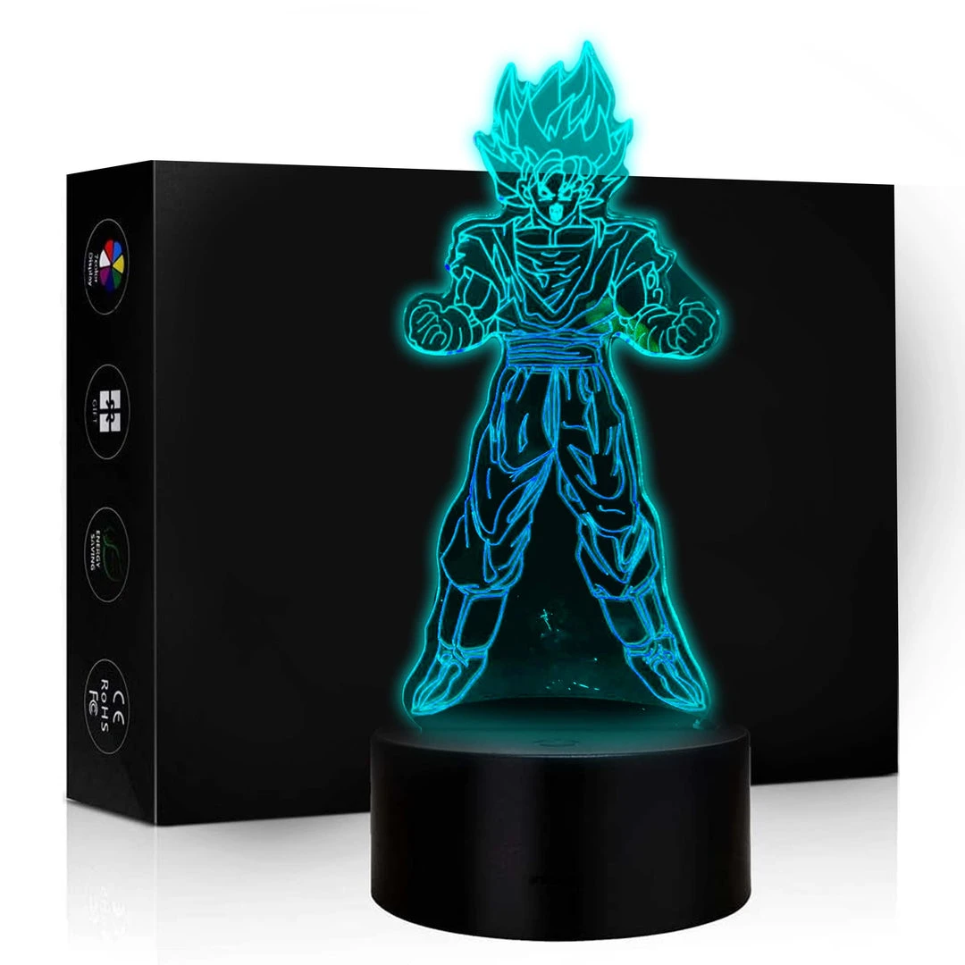 Mily Dragon Ball Vegito Acrylic LED Lamp 3 Mily Dragon Ball Vegito Acrylic LED Lamp
