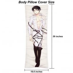 Mily Attack On Titan Levi Body Pillow Cover Lifestyle