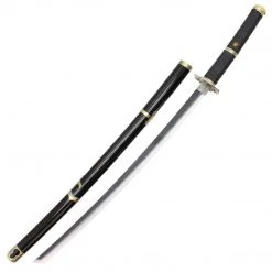 Mily One Piece Roronoa Zoro Yubashiri Wooden Cosplay Weapon Accessories