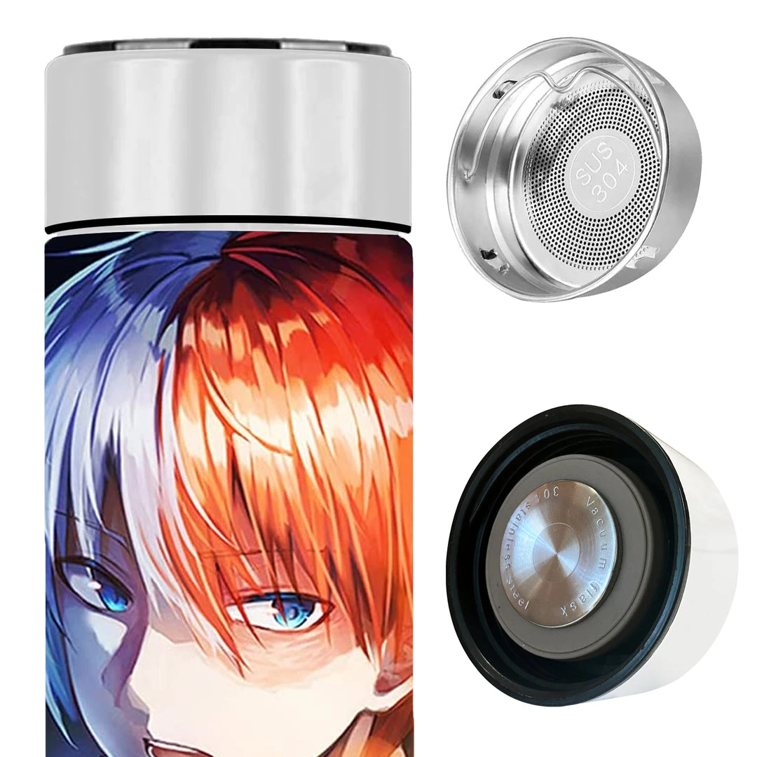 Mily My Hero Academia Todoroki Temperature Display Thermal Bottle 6 Mily My Hero Academia Todoroki Temperature Display Thermal Bottle