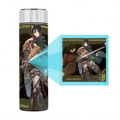 Mily Attack On Titan Mikasa Temperature Display Thermal Bottle Lifestyle