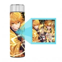 Mily Lifestyle Demon Slayer Zenitsu Thunder Breathing Temperature Display Thermal Bottle 9 Mily Lifestyle Demon Slayer Zenitsu Thunder Breathing Temperature Display Thermal Bottle
