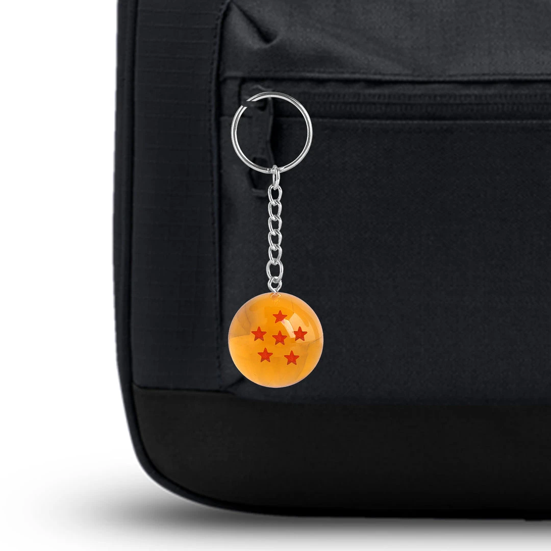 Mily Accessories Dragon Ball Keychain - 6 Star 5 Mily Accessories Dragon Ball Keychain - 6 Star