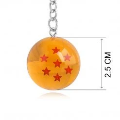 Mily Accessories Dragon Ball Keychain - 7 Star