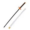 Mily 32-in Demon Slayer Shinobu Nichirin Blade Wooden Cosplay Weapon Accessories 1 Mily 32-in Demon Slayer Shinobu Nichirin Blade Wooden Cosplay Weapon Accessories