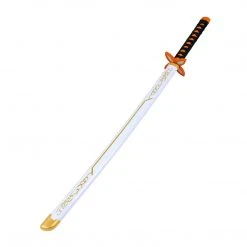 Mily 32-in Demon Slayer Shinobu Nichirin Blade Wooden Cosplay Weapon Accessories