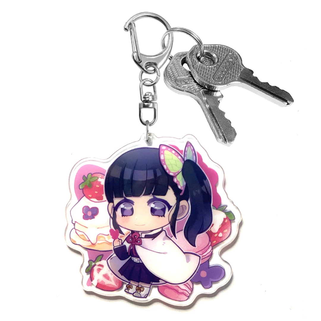 Mily Accessories Demon Slayer Kanao Chibi Acrylic Keychain 5 Mily Accessories Demon Slayer Kanao Chibi Acrylic Keychain