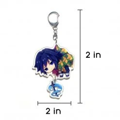 Mily Demon Slayer Giyu Dangle Acrylic Keychain Accessories