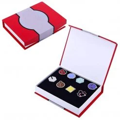 Mily Pokemon Badge Set-Johto League Accessories