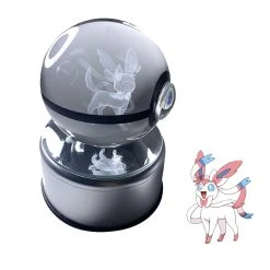 Mily Pokemon Sylveon LED Crystal Ball