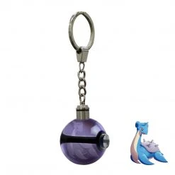 Mily Pokemon Lapras Crystal Ball Keychain Accessories