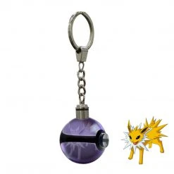 Mily Pokemon Jolteon Crystal Ball Keychain