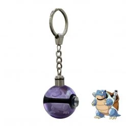 Mily Pokemon Blastoise Crystal Ball Keychain Accessories