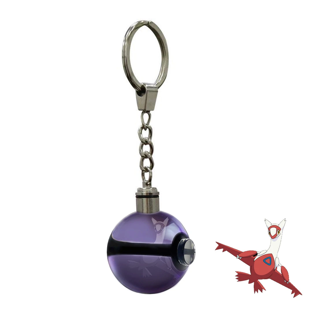 Mily Pokemon Latias Crystal Ball Keychain 3 Mily Pokemon Latias Crystal Ball Keychain